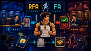 NBAの制限付きFA（RFA）とは？仕組みと移籍の流れを解説