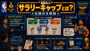 NBAのサラリーキャップとは？仕組みを解説【2025-26年版】
