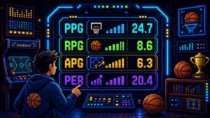 NBAスタッツの意味を解説 略語と指標の読み方一覧