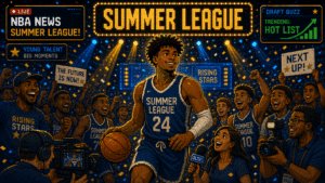 【NBA】GSW対MEM サマーリーグ好ゲーム カワード・スモールら経験者も活躍